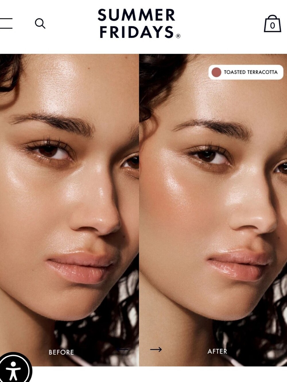 Summer Fridays~ Blush Butter Balm~ Toasted Terracotta